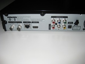 The back of the BD-D8500