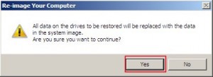 Re-image your computer