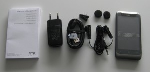 package of HTC radar