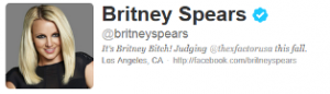 Britney Spears on Twitter
