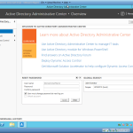 Active Directory Administrative Center in Windows Server 2012
