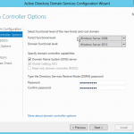 Active Directory Services Installation in Windows Server 2012