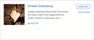 Gutenberg plugin