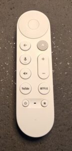 Google TV Streamer - Remote Frontside